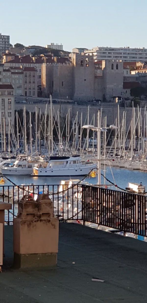3 pièces vue vieux port, proche Panier et Mucem