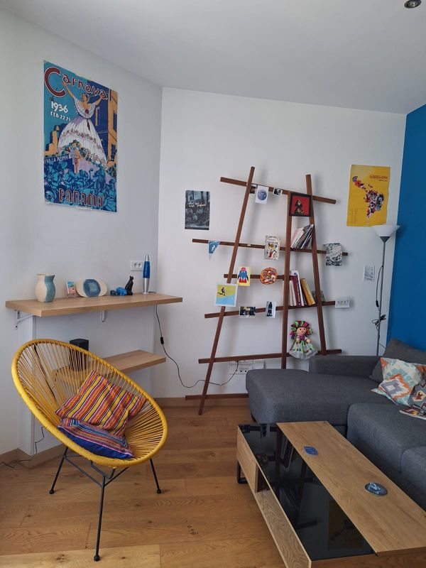 Appartement coloré dans le centre de Marseille