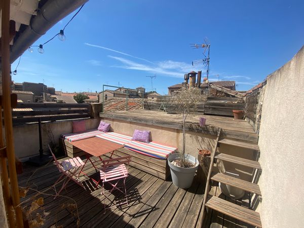 La terrasse sur les toits !