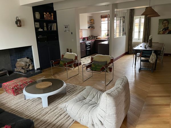 Maison gasconne située sur un domaine viticole