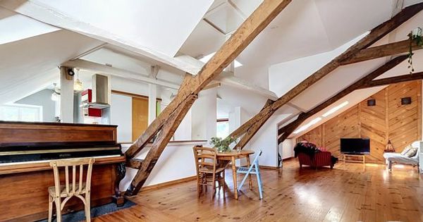 Grand appartement sous toit mais très frais car bien isolé