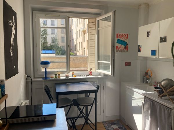 Appartement T1 bis de 30 m2 au coeur du 7e arrondissement de Lyon