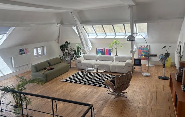 Loft Bruxellois lumineux