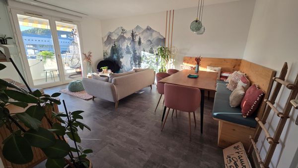 Appartement 2ème étage avec balcon, plein Ouest, à proximité de Chambéry, des Bauges et des lacs