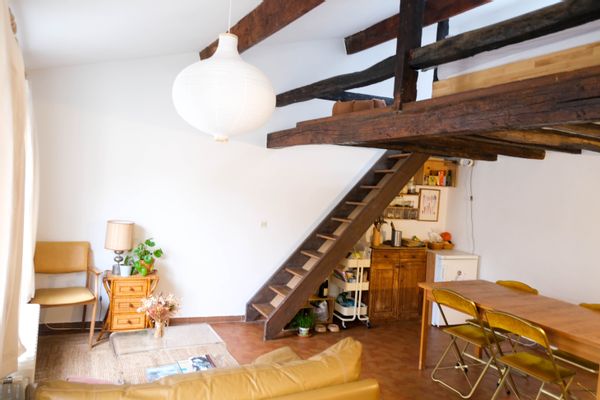 Appartement cosy 2 pièces de 38m2 + mezzanine en plein cœur du Haut-Marais.