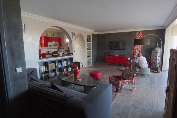 VILLA AU BORD DE L'OCEAN AU SUD DU MAROC