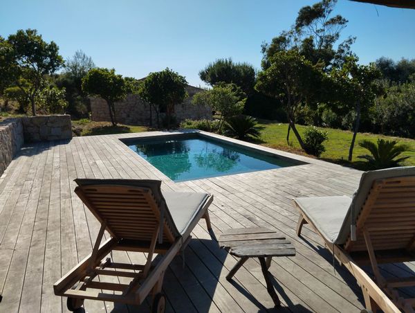 Maison de charme avec piscine en Corse du Sud