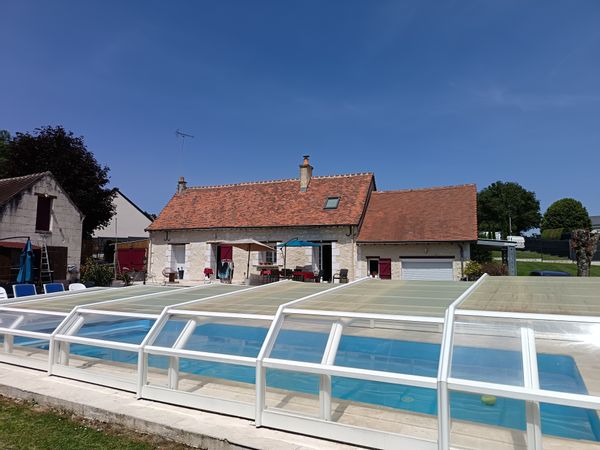 La maison de Sébastien proche des châteaux de la Loire du futuroscope et du zoo de Beauval