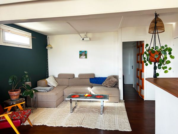 Chez Caroline – Montreuil, 70 m² lumineux avec balcon, à 2 min du métro