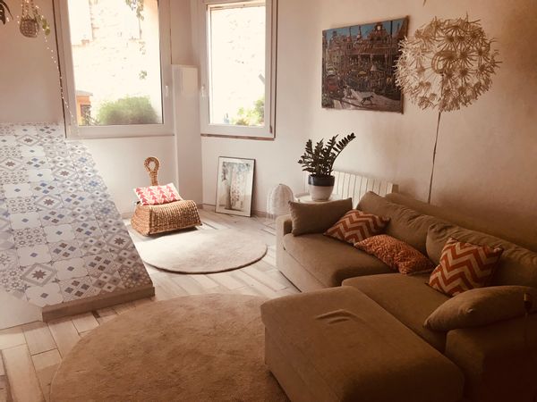 La maison d'Alex et Rémy sur les hauteurs de Nice.