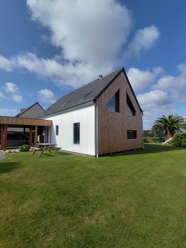 La maison de Klervi et Fabien proche Mer