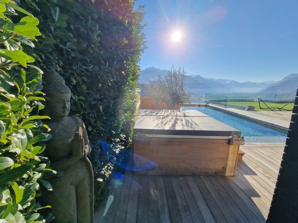 Bella Flocon 2 appartements de vacances + Studio  jusqu'à 5 personnes avec Piscine/SPA/Sauna