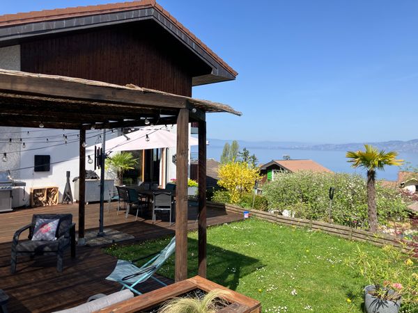 La maison des Millot entre lac et montagnes et entre France et Suisse