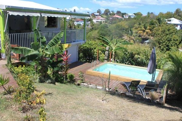 Haut de villa Vert Bambou. Chez Anne-Sophie et Thibault