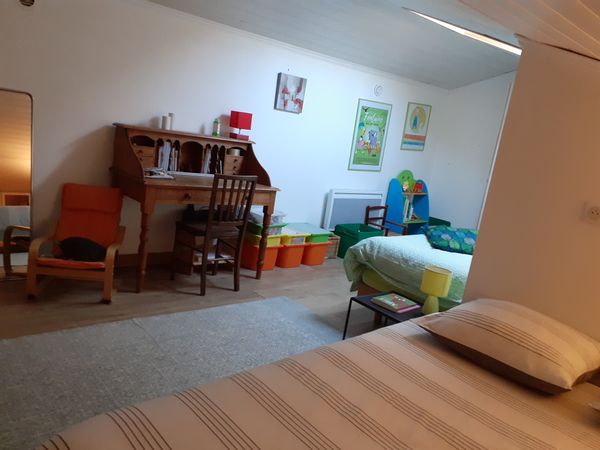Une chambre familiale chez Françoise, pour une halte au coeur de l'Entre Deux Mers