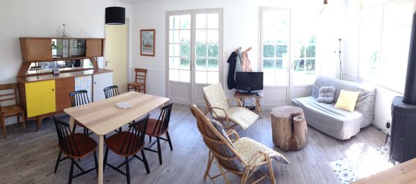 Maison entière 2 chambres avec jardin à 100 mètre de la mer