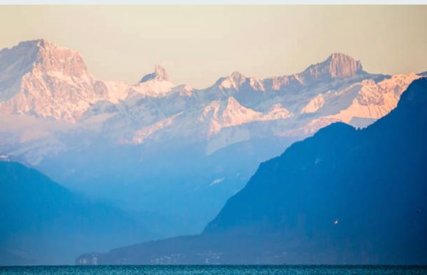 Suisse lac & montagne Evian, Montreux