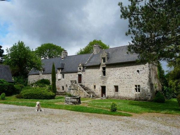 Le manoir de Keroman, Morbihan Sud, Bretagne.