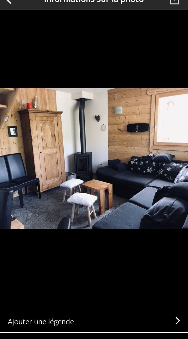 Valloire , Le petit chalet de Céline, avec une jolie vue sur la montagne