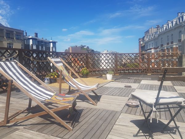 Le rooftop entre les parcs