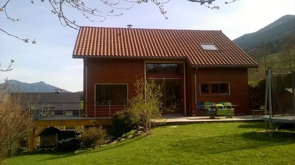 Chaleureuse maison de montagne en ossature bois