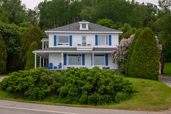 La maison de Sylvie Charlevoix, Québec, Canada
