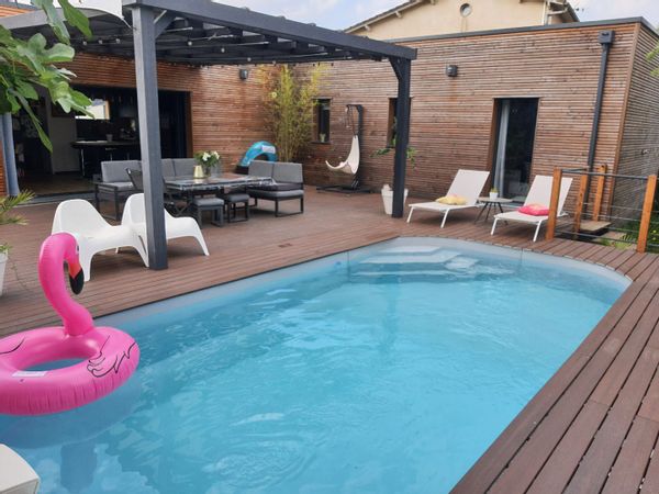Maison en bois proche de Toulouse