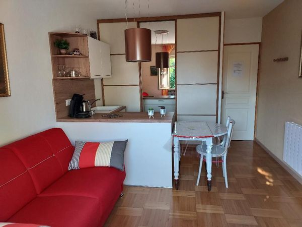 Un appartement au rez-de-chaussée avec espace extérieur/cocon tout confort