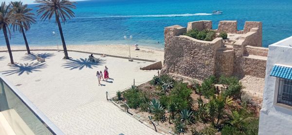 HAMMAMET la Médina, bords de mer.