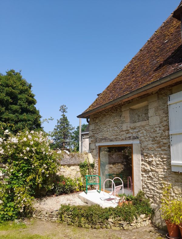 "LA MAISON HABITEE", a lovely cottage, 40 mn from Paris