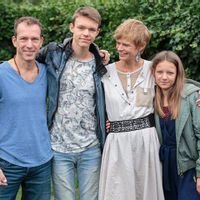 La maison de Jesper, Mette, Julian And Liva
