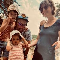La maison en bois de Camille, Pierre, Maddie et Lucien