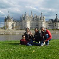 La maison de Sophie, Laurent, Manuel et Nina. Proche de Toulouse.