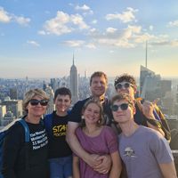 La maison d' Anne , Eric et de leurs  quatre enfants