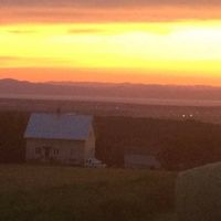 Vue sur le fleuve St-Laurent (région du kamouraska)