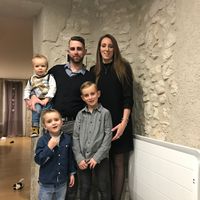 La maison de Jess, Jerem, Louka, Loann et Malone.