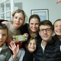 La maison de Sabine et Thibaud et leurs enfants