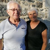 Bretagne, Binic Etables sur mer,  la maison de Bernard et Françoise