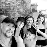 La maison de Serge,Audrey et leurs enfants