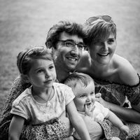 La maison d’Elodie, Lionel, Cécile et Marius.