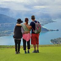 Magnifique vue sur les montagnes