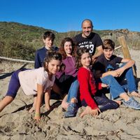 La maison de David y Family