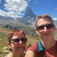 Jolie maison dans les alpes suisses