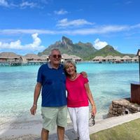 Le nid d' Arlette et Michel à Tahiti