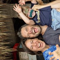 Maison de Lou, David et Quetzal