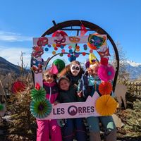Un mobile home au milieu des vignes