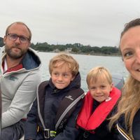 Jolie maison familiale pour l'été, la campagne à la mer