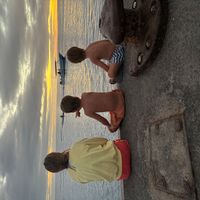 Rangiroa,côté lagon, située à 1 km de l'aéroport. Grand jardin parfait pour les aventures des petits