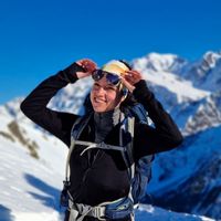 Petit nid à Chamonix de Caroline