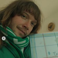 La chambre privée d'Antonin, dans une maison collective de 5 habitant.es